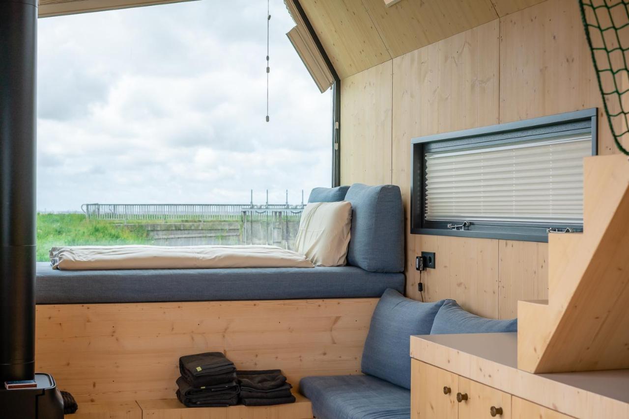 Tiny House Pioneer 18 Zur Meerseite - Green Tiny Village Harlesiel Carolinensiel Exterior photo